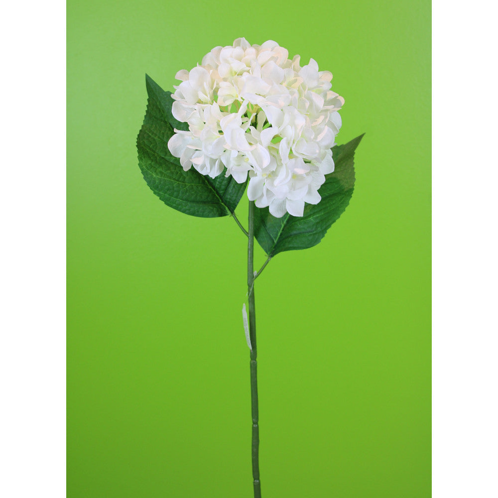 28.5" HYDRANGEA STEM-WHITE