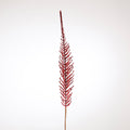 48" RED FERN FLORAL STEM