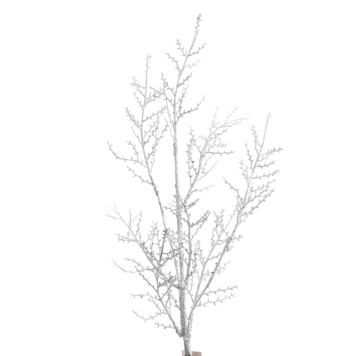 33" TWIG BRANCH GLITTERED-Silver