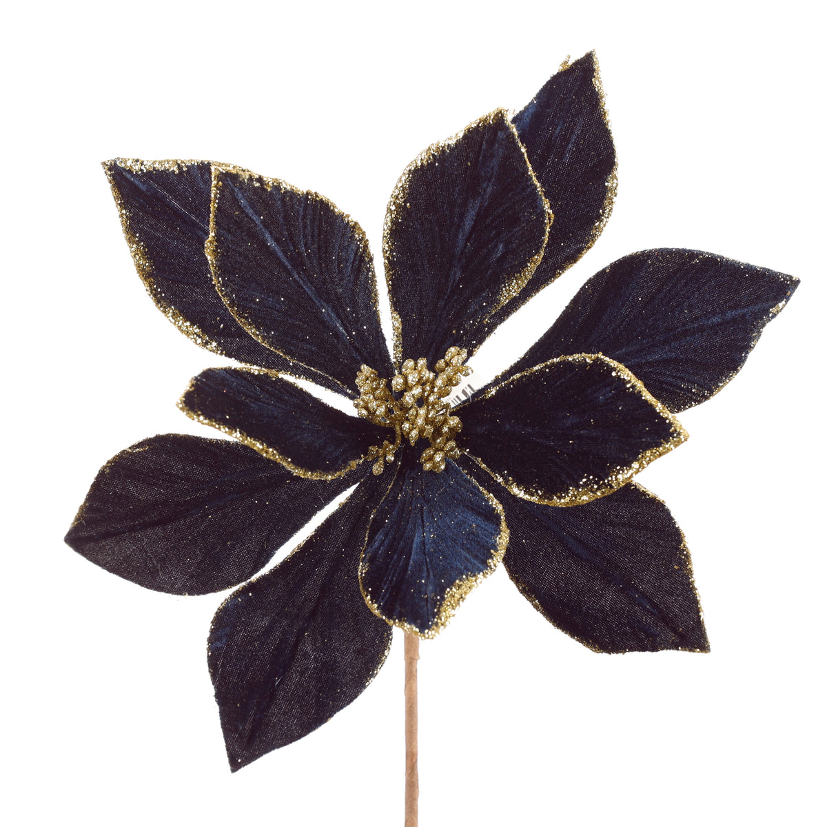 Midnight Blue POINSETTIA SPRAY