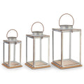 11.75" Galvanized Lantern (SMALL ONLY)