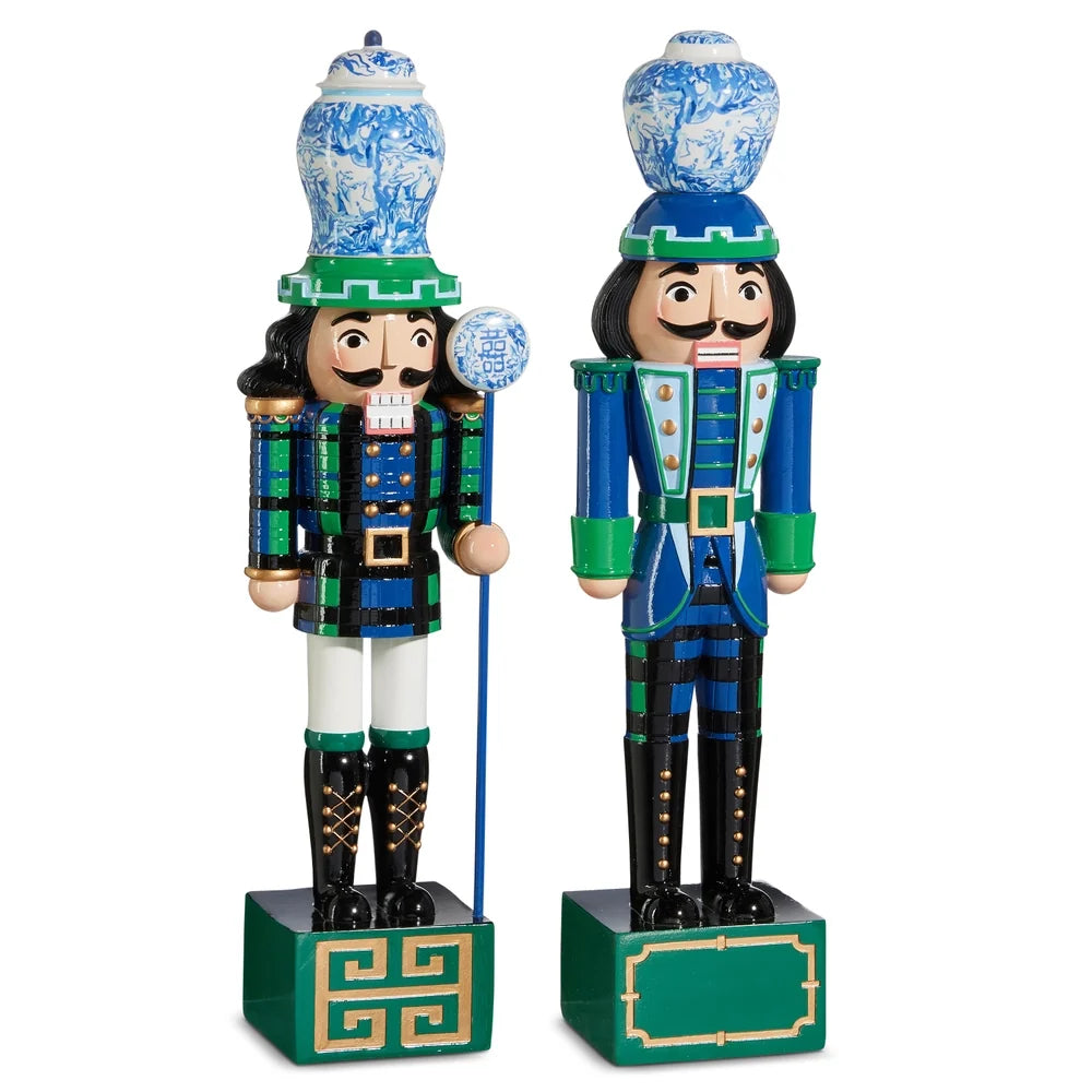 19" Black Watch Nutcracker (WHITE PANTS)