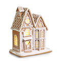 12" Lighted Gingerbread House