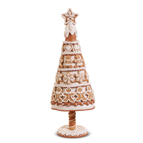 14" Gingerbread Cookie Tree