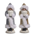8.5" Gold with Fur Trim Santa - GOLD ONLY