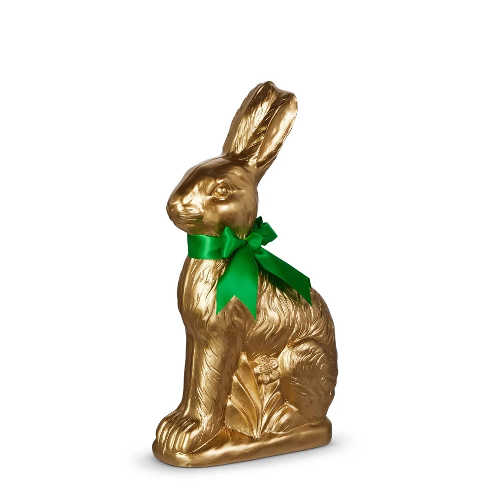 18.25" Gold Bunny