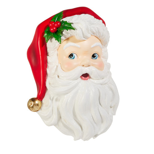 19" Santa Wall Plaque
