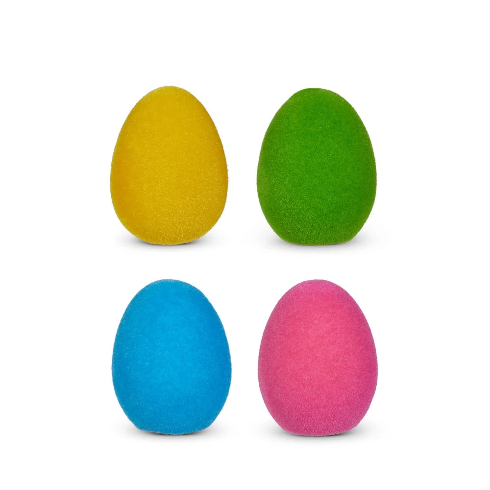 5.5" Bright Flocked Egg (GREEN ONLY)