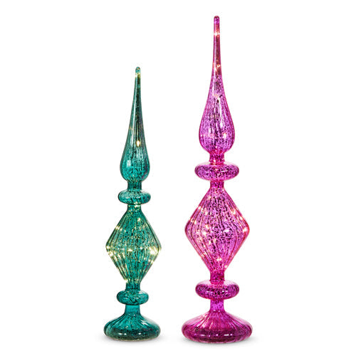 19" Lighted Tabletop Finials (PINK ONLY)