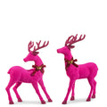 18" Pink Flocked Deer (RIGHT ONLY)