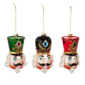 4.75" Nutcracker Head Ornament (BLACK HAT ONLY)