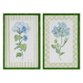 23.5" Azure Bloom Framed Print (LEFT ONLY)