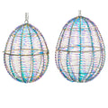 16" Lighted Hanging Mylar Eggs (SMALL ONLY)
