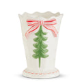 10" Bow and Tree Vase SHIPS 9/1/2026