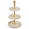15" Butterfly Confetti Tiered Stand