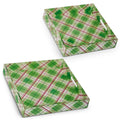 12" Sage Plaid Trays (SMALL ONLY)