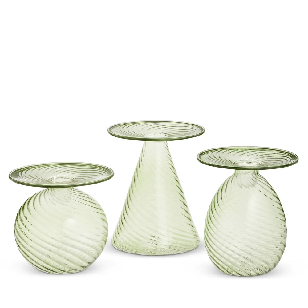6" Sage Green Candle Holder (CENTER ONLY)