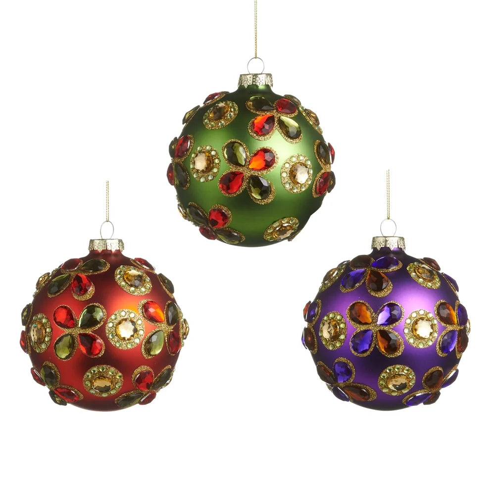 5" Jewel Ornament (GREEN ONLY)