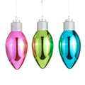 10" Jolly Light Bulb Ornament SHIPS (GREEN ONLY) SHIPS 9/1/2026