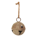 7" Rustic Jingle Bell Ornament