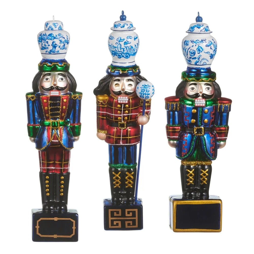 8" Noble Nutcracker Ornament (RIGHT ONLY)
