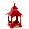 18" Red and Gold Bell Pagoda Lantern