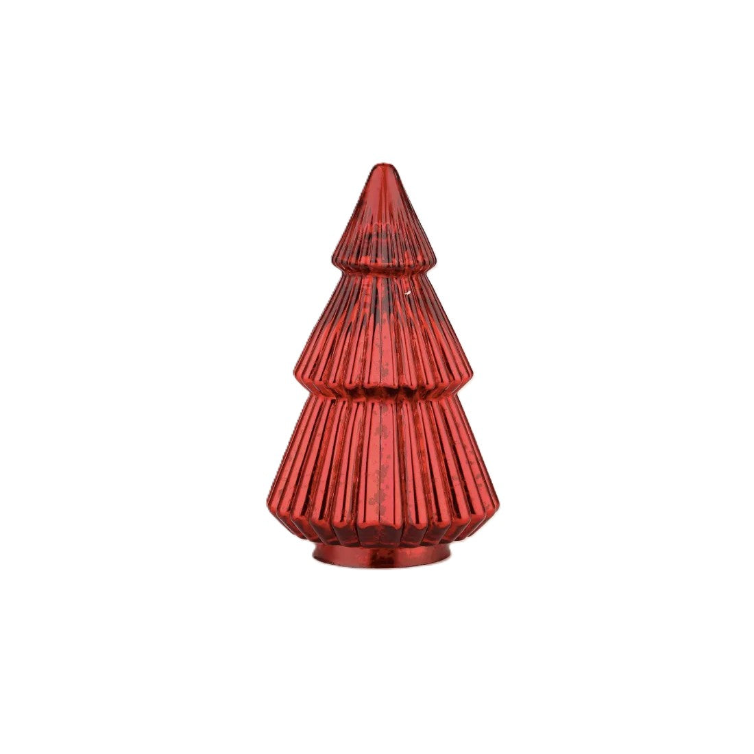 10.5" RED CHRISTMAS TREE