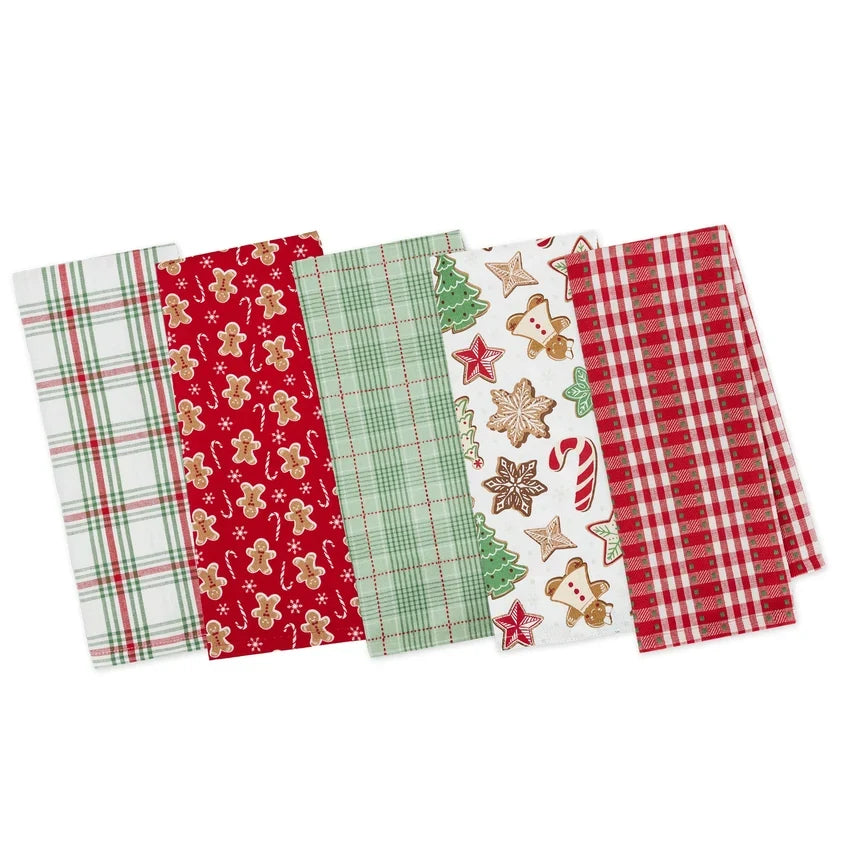 Sugar and Spice Assorted Dishtowels(RED PLAID ONLY)