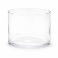 D6"H8" -CLEAR GLASS CYLINDER VASE