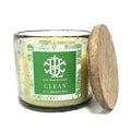 Clean 13.5 oz. Clear Glass With Stain Lid