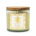 Cape Jasmine 12oz Clear Glass w/Stain Lid