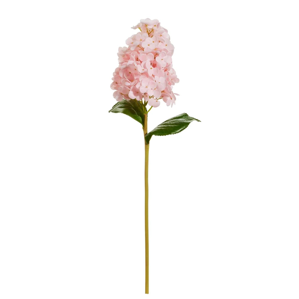 29" Real Touch Pink Hydrangea Stem