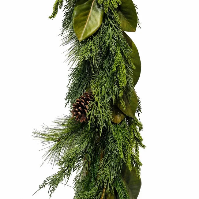 6' Home for Christmas with Magnolia Real Touch Garland