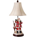 29" RSN SANTA W/FOREST FRIENDS LAMP UL"