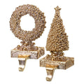 10" RSN GILDED BERRY TREE STOCKING HOLDER (TREE ONLY)