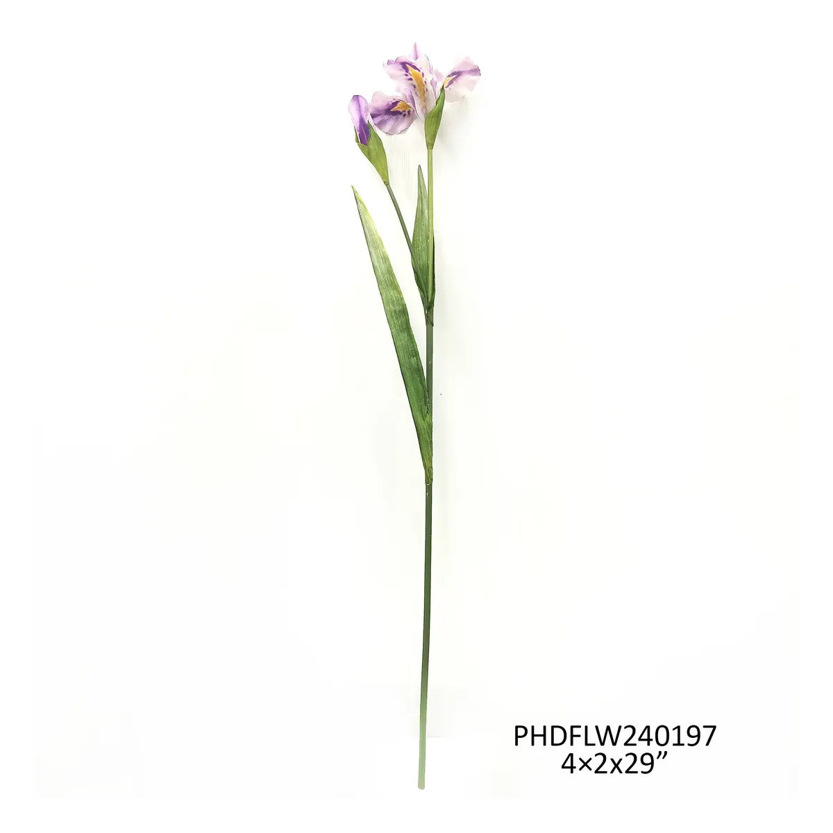 29" Dutch Iris Lavender Stem
