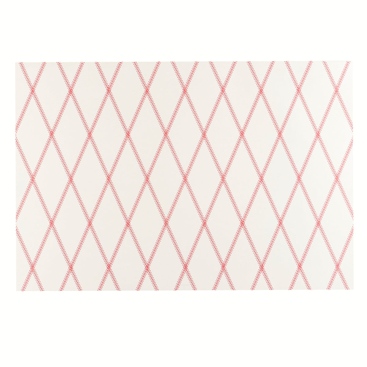 Red Diamond On Cream Placemat