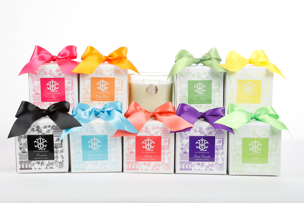 Tuberose 13 oz Candle in White Box with Bow