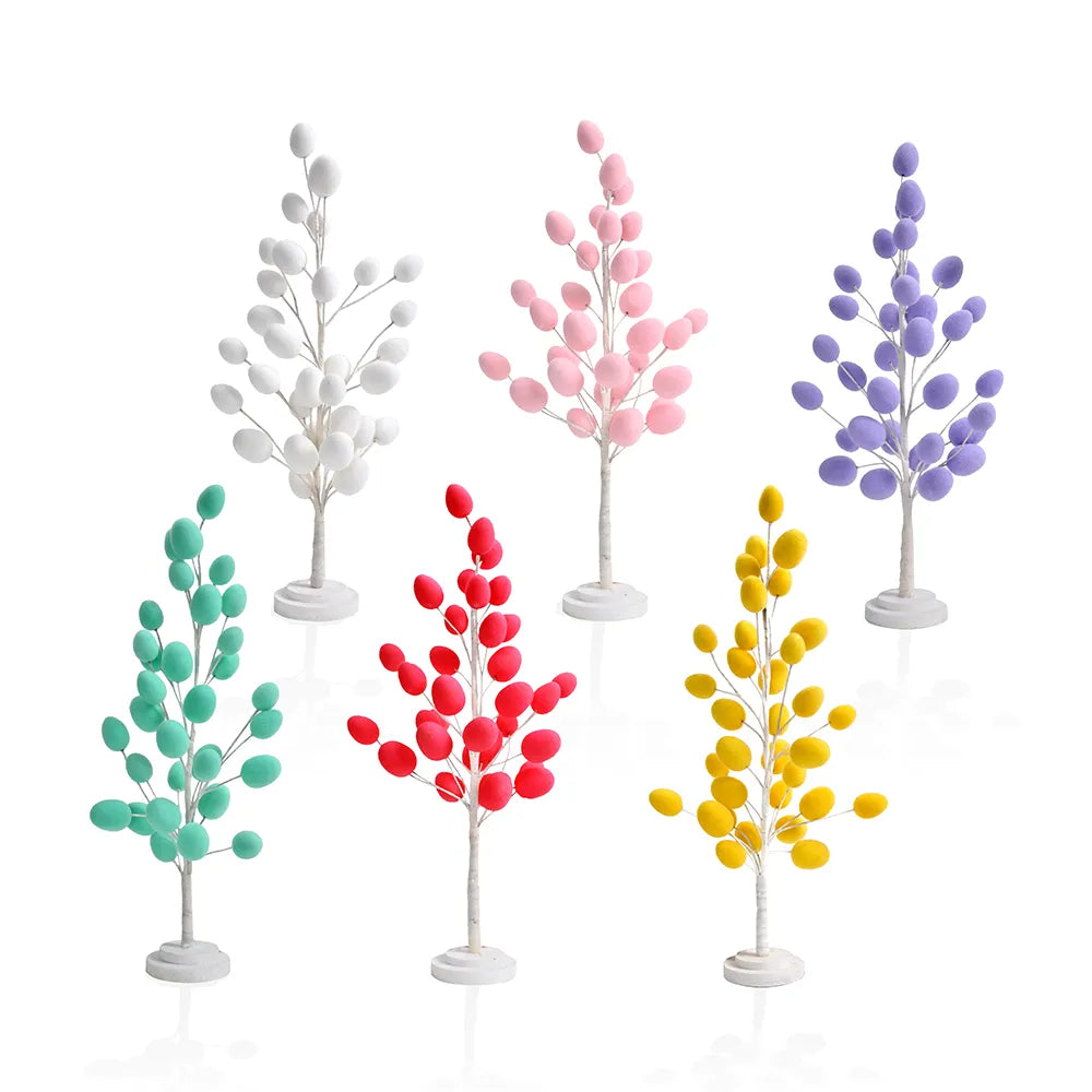 D3.9"H22.4" -EASTER EGG TREE (CORAL ONLY)